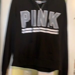 Pink Victoria secret full zip size L